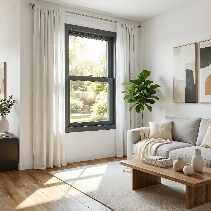 Alumen Luxe Double Hung Window